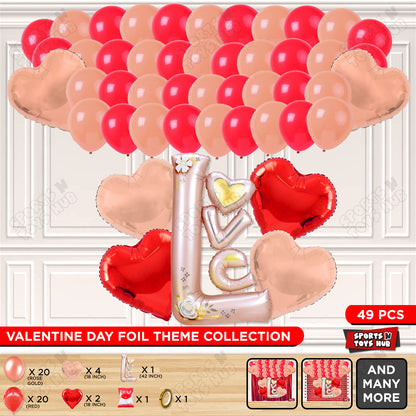 Jumbo Love Foil Set Theme Collection