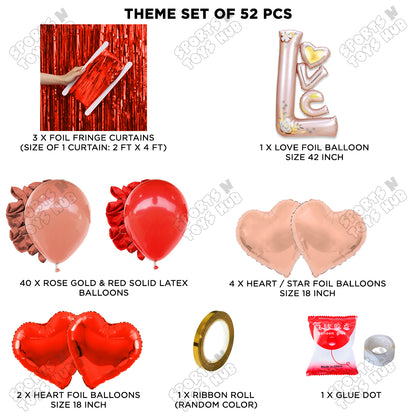 Jumbo Love Foil Set Theme Collection