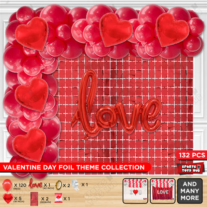Love Cursive Foil Letter Arch Theme Collection