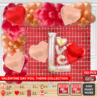 Jumbo Love Foil Set Theme Collection