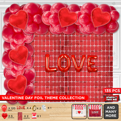 Love Foil Letter Arch Theme Collection