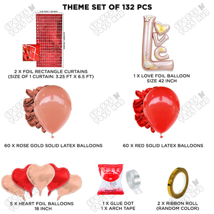 Jumbo Love Foil Set Theme Collection