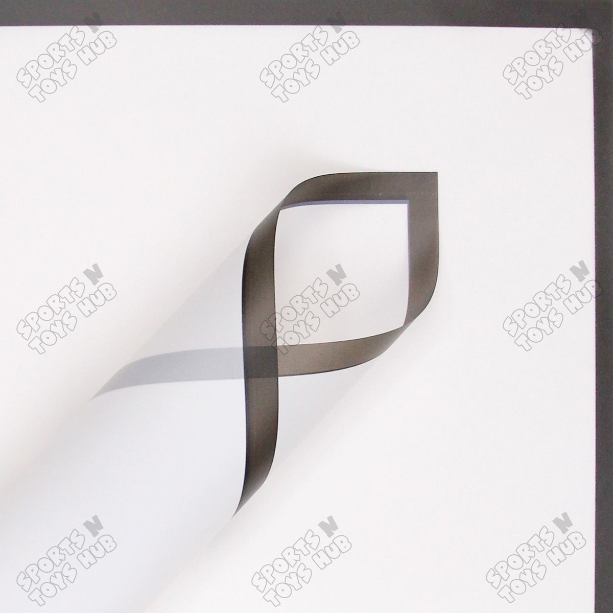 Monochrome Contrast Edge Translucent Floral Bouquet Wrapping Sheets