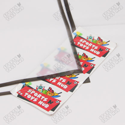 Monochrome Contrast Edge Translucent Floral Bouquet Wrapping Sheets