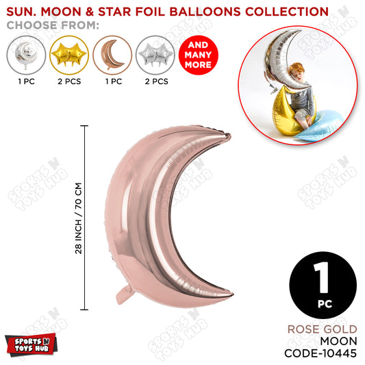 Crescent Moon Foil Balloon