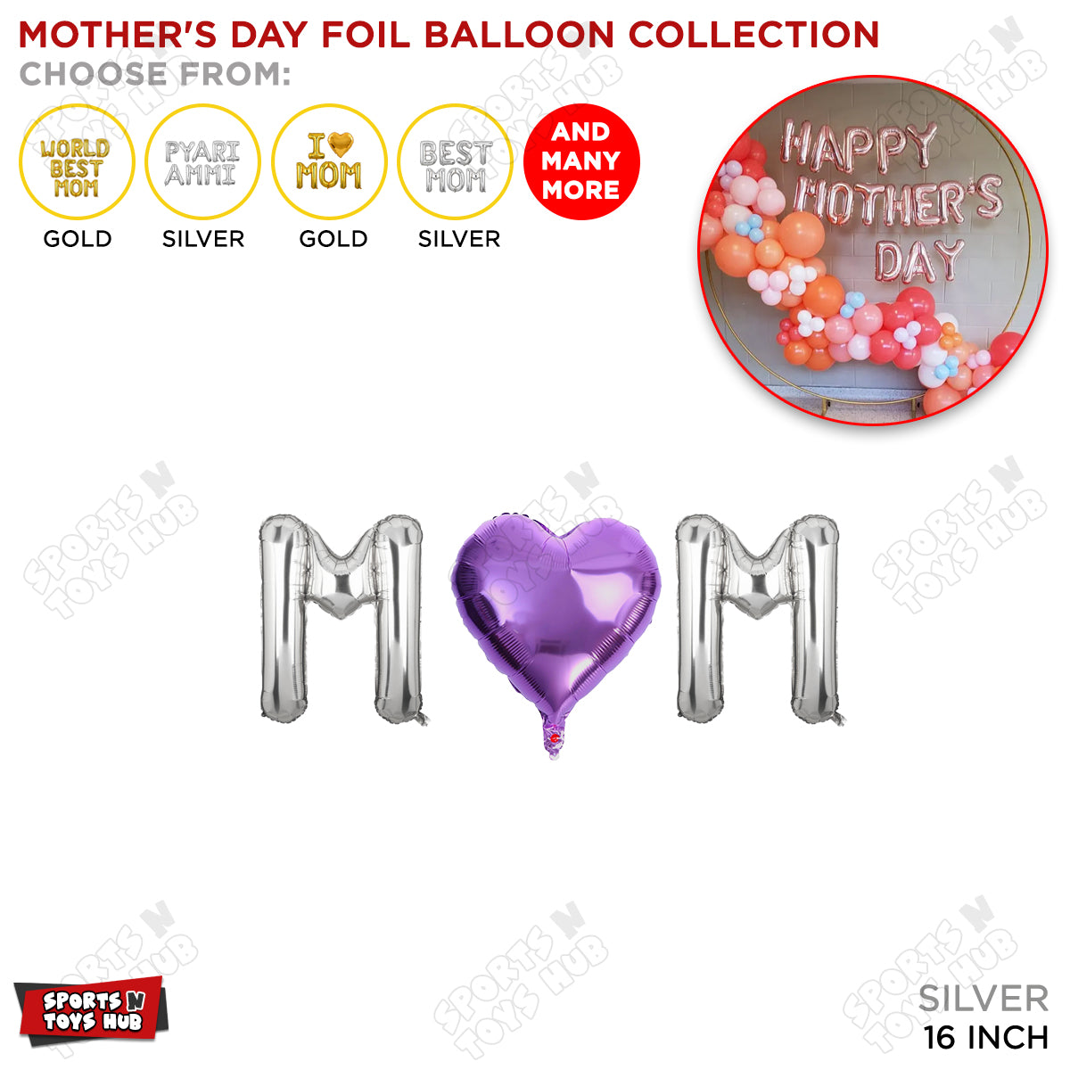 M♡M Foil Letter Collection