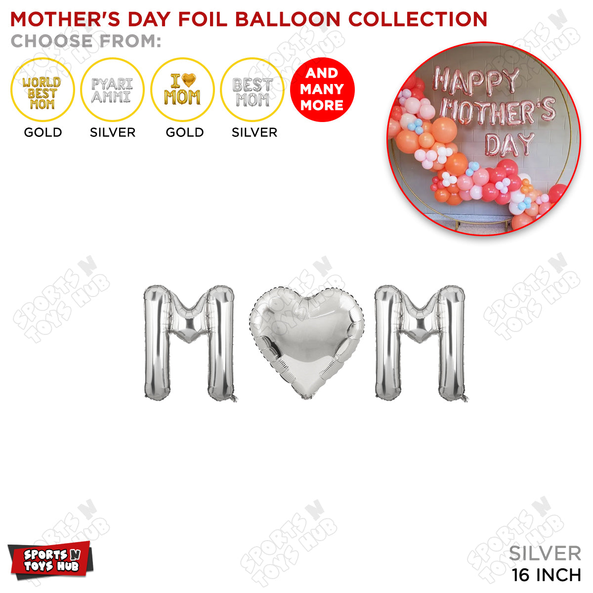 M♡M Foil Letter Collection