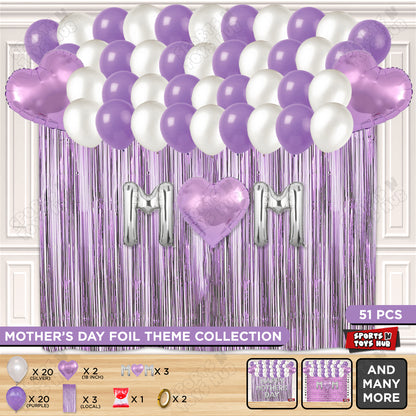 M♡m Foil Letter Curtain Theme Collection