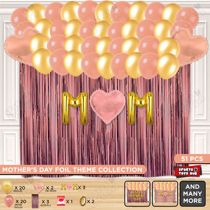 M♡m Foil Letter Curtain Theme Collection