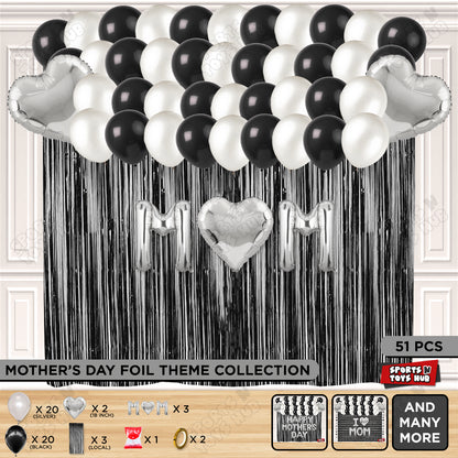 M♡m Foil Letter Curtain Theme Collection