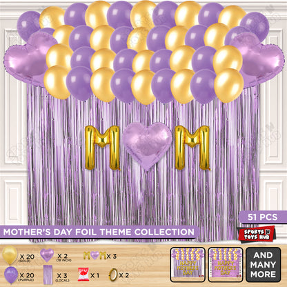 M♡m Foil Letter Curtain Theme Collection