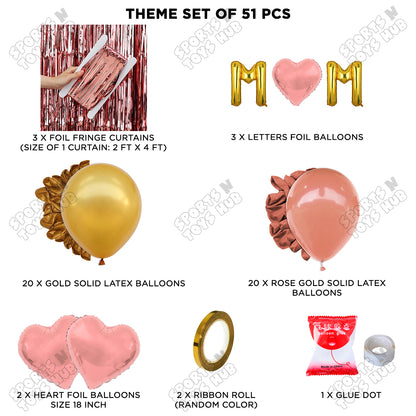 M♡m Foil Letter Curtain Theme Collection