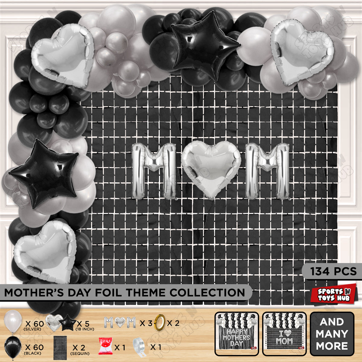 M♡m Foil Letter Arch Theme Collection