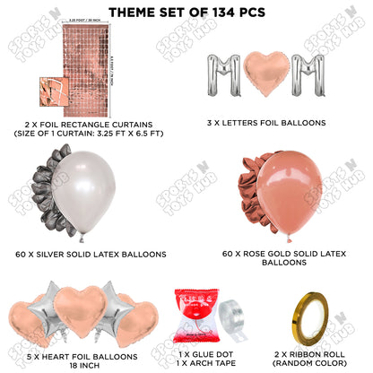 M♡m Foil Letter Arch Theme Collection