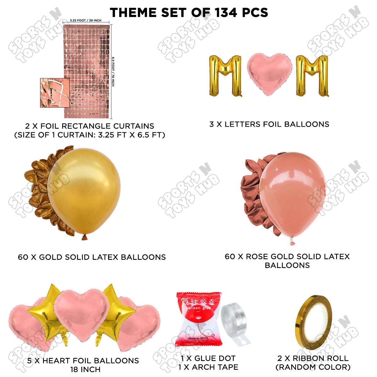 M♡m Foil Letter Arch Theme Collection