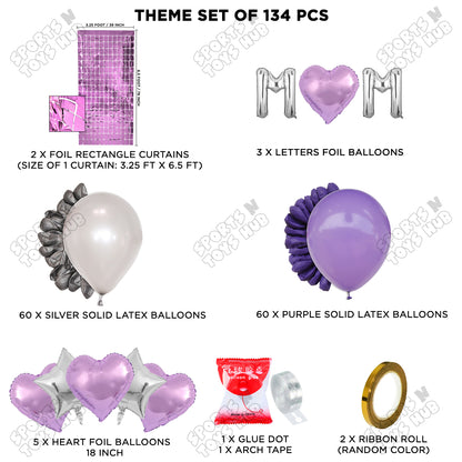 M♡m Foil Letter Arch Theme Collection