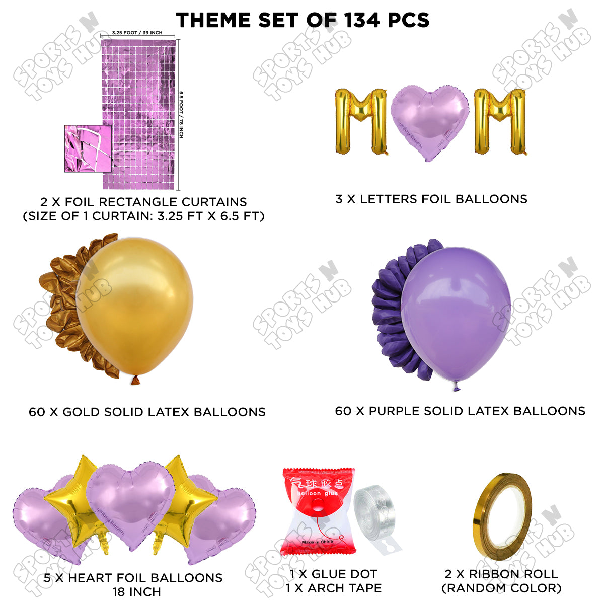 M♡m Foil Letter Arch Theme Collection