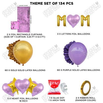 M♡m Foil Letter Arch Theme Collection