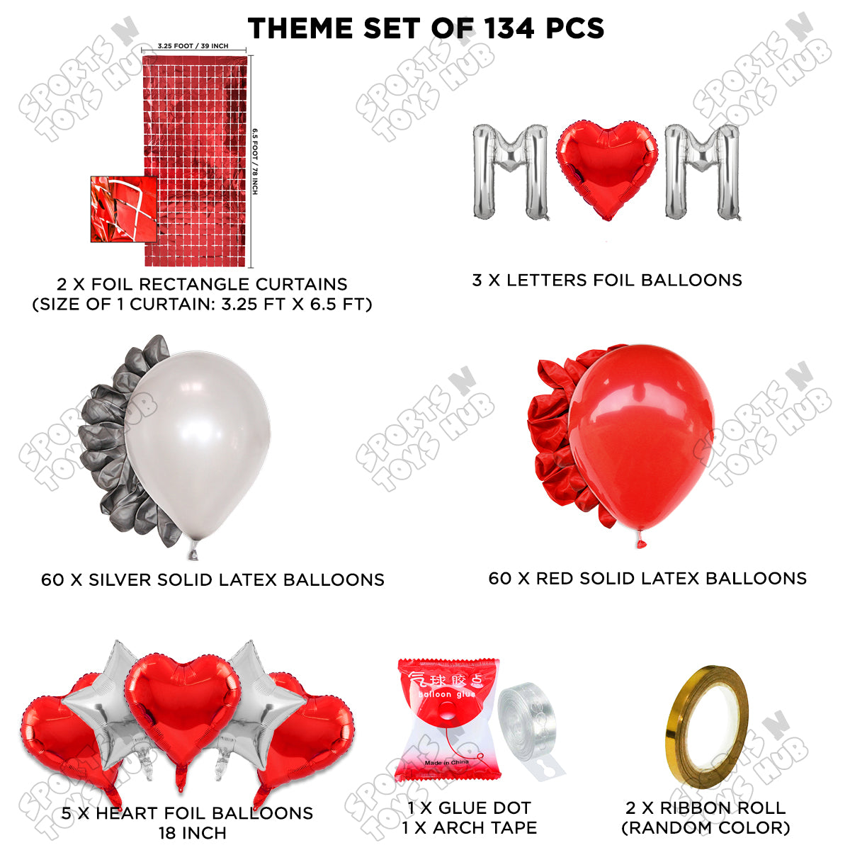 M♡m Foil Letter Arch Theme Collection