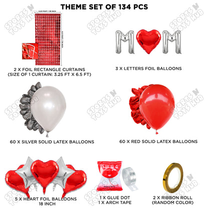 M♡m Foil Letter Arch Theme Collection