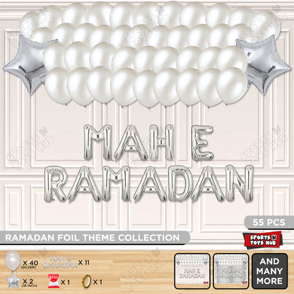 Mah E Ramadan Foil Balloon Garland Theme Collection