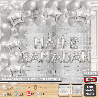 Mah E Ramadan Foil Balloon Arch Theme Collection