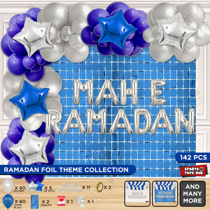 Mah E Ramadan Foil Balloon Arch Theme Collection