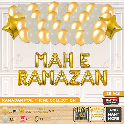 Mah E Ramazan Foil Balloon Garland Theme Collection