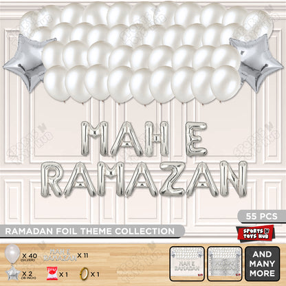 Mah E Ramazan Foil Balloon Garland Theme Collection