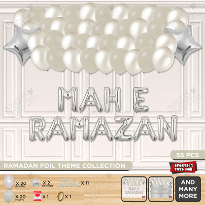 Mah E Ramazan Foil Balloon Garland Theme Collection