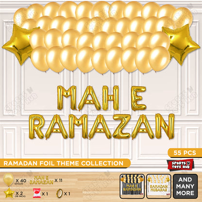 Mah E Ramazan Foil Balloon Garland Theme Collection