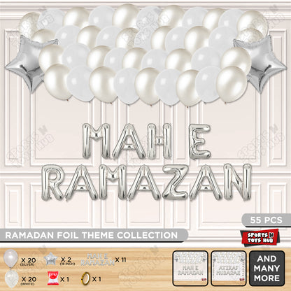 Mah E Ramazan Foil Balloon Garland Theme Collection