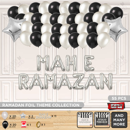 Mah E Ramazan Foil Balloon Garland Theme Collection