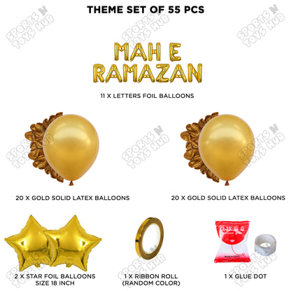 Mah E Ramazan Foil Balloon Garland Theme Collection
