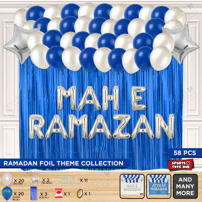 Mah E Ramazan Foil Balloon Curtain Theme Collection