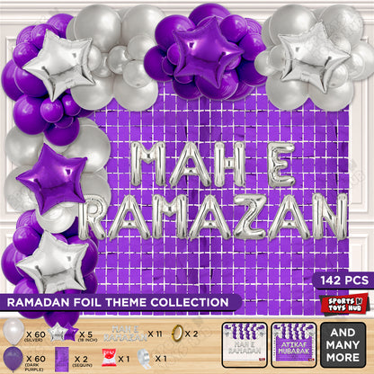 Mah E Ramazan Foil Balloon Arch Theme Collection