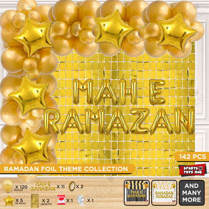 Mah E Ramazan Foil Balloon Arch Theme Collection