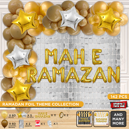 Mah E Ramazan Foil Balloon Arch Theme Collection
