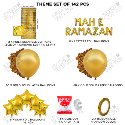 Mah E Ramazan Foil Balloon Arch Theme Collection