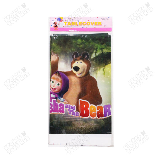 Masha The Bear Printed Table Cover