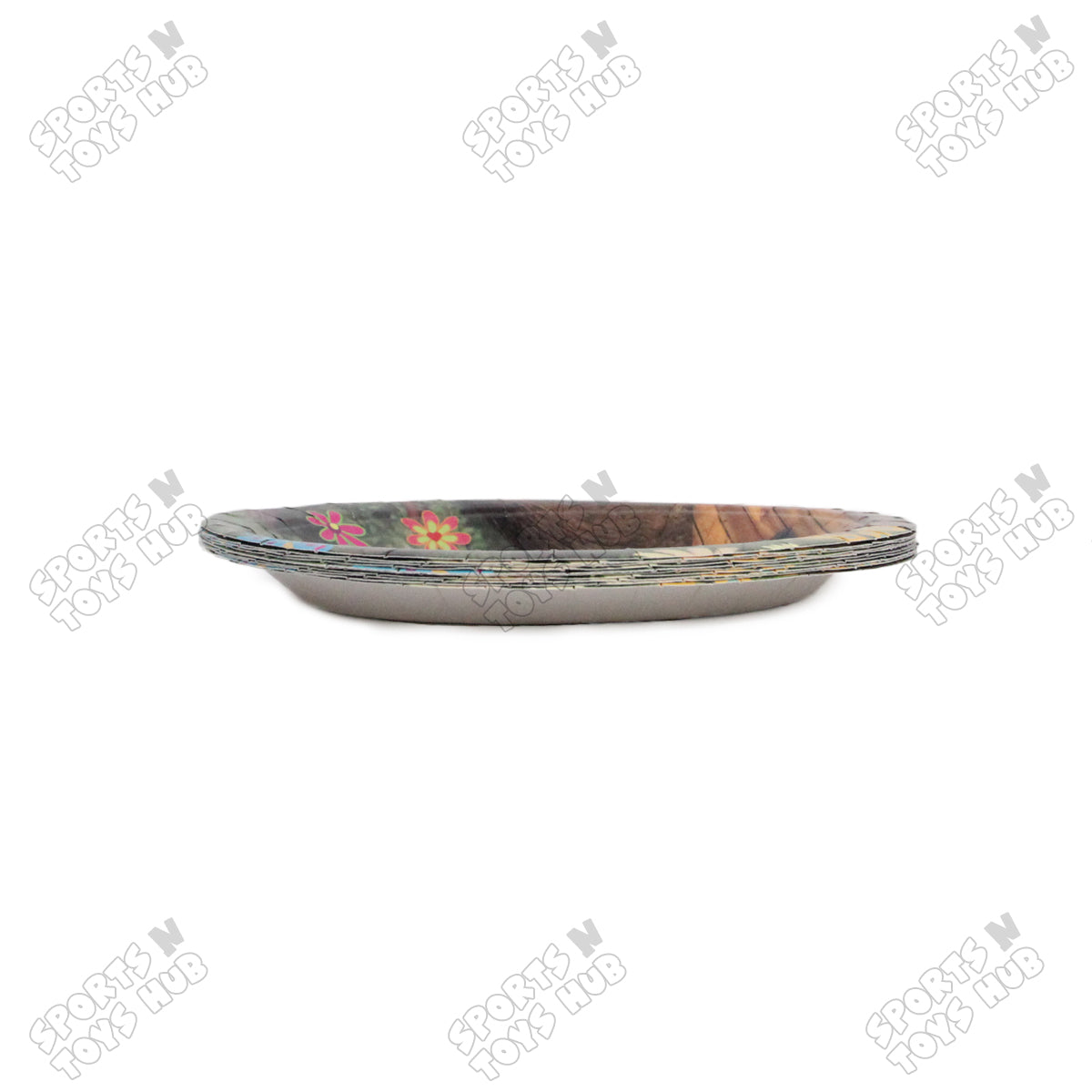 Printed Cartoon Character Masha The Bear Disposable Plates - Pack Of 10