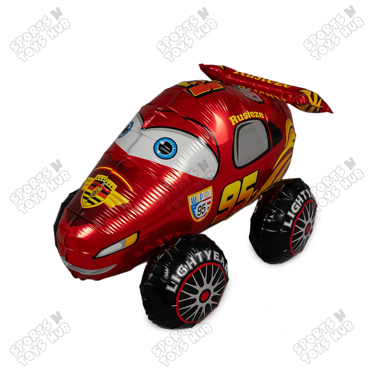 4D Mc-Queen Foil Balloon - 54x35 CM
