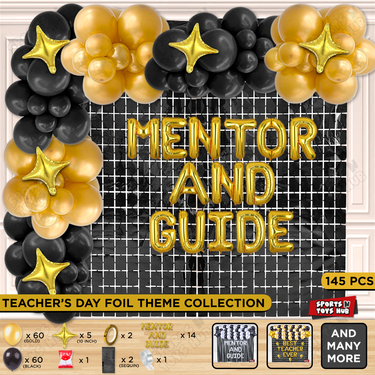 Mentor And Guide Foil Letters Theme
