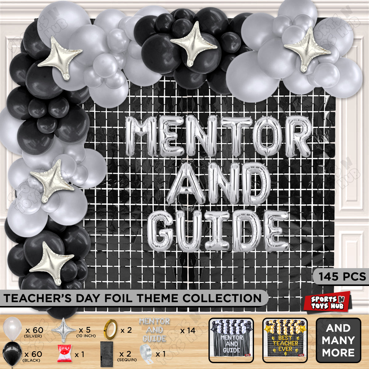 Mentor And Guide Foil Letters Theme