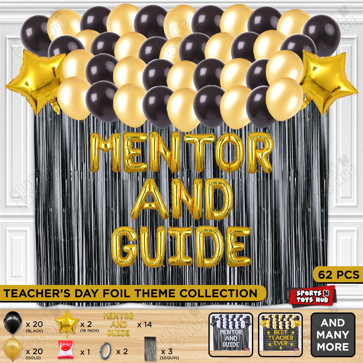 Mentor And Guide Foil Letters Theme