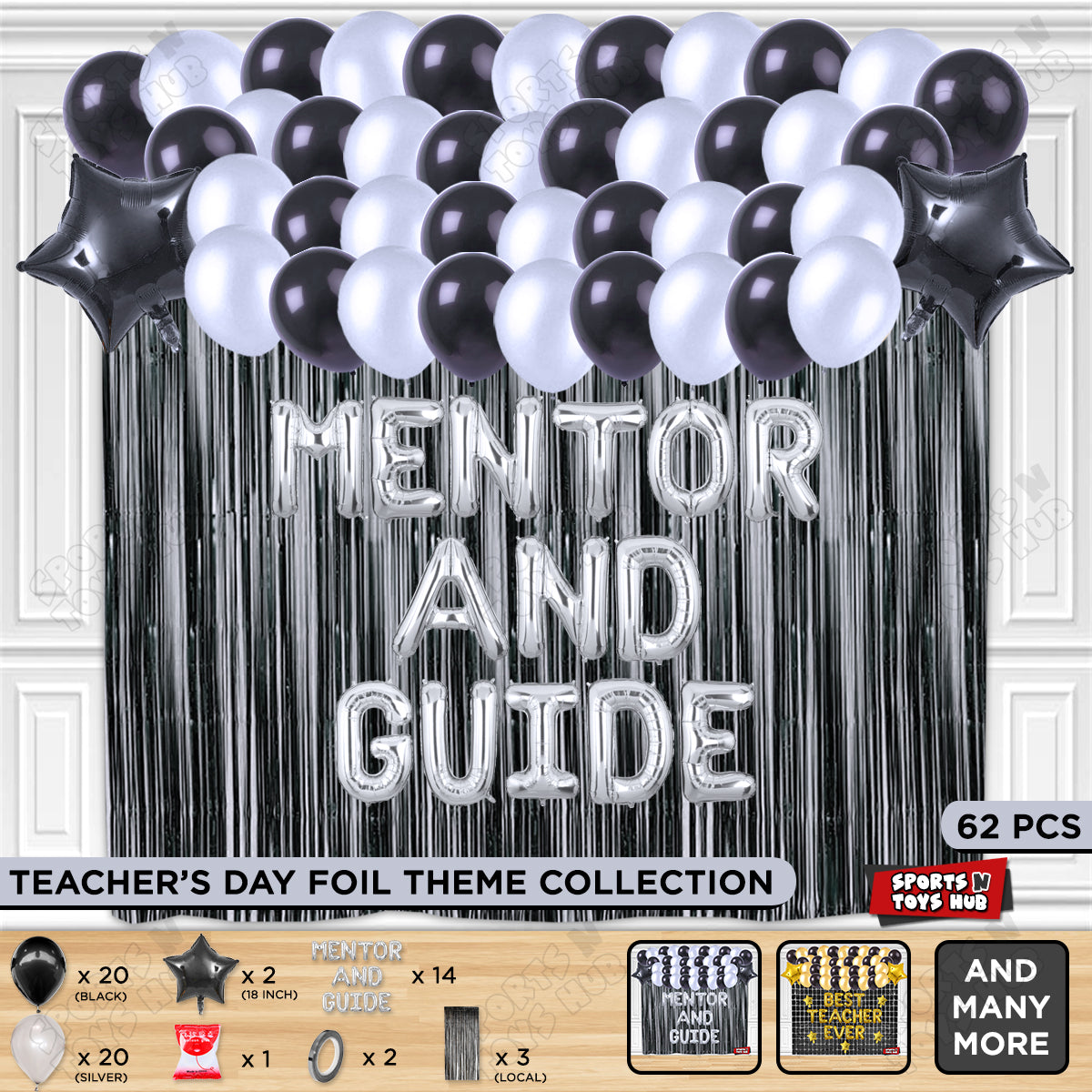 Mentor And Guide Foil Letters Theme