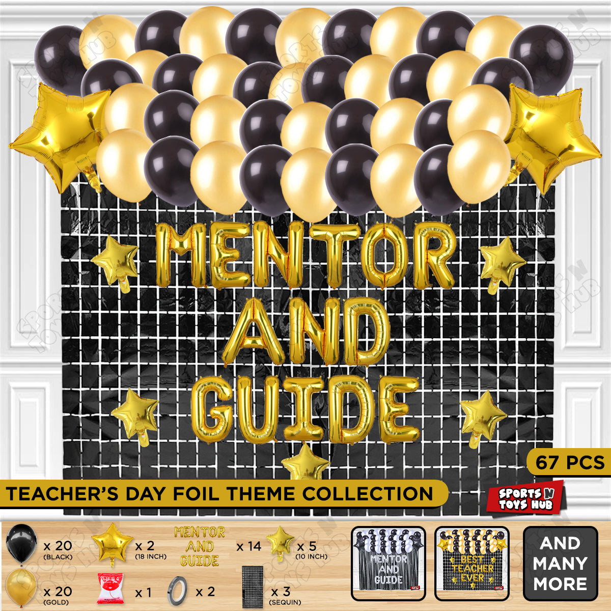Mentor And Guide Foil Letters Theme