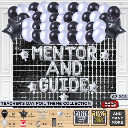 Mentor And Guide Foil Letters Theme
