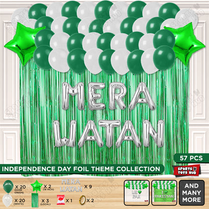 Mera Watan Foil Letters Theme Collection