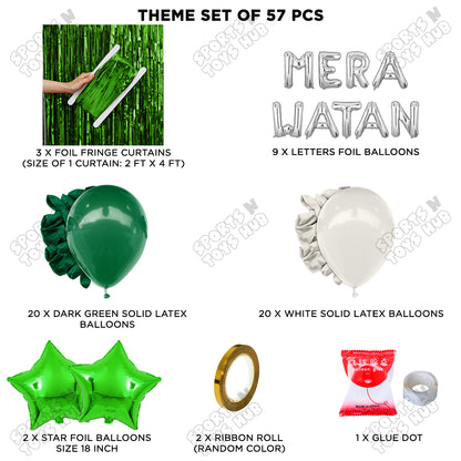 Mera Watan Foil Letters Theme Collection
